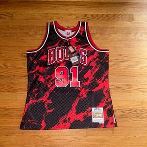 Mitchell & Ness Dennis Rodman  #91 jersey